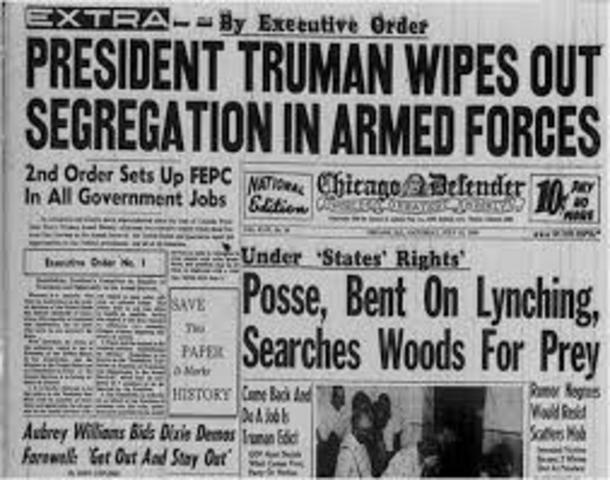 Military Desegregation