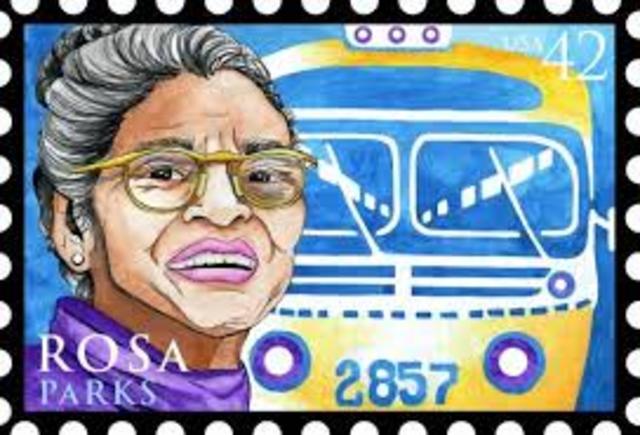 Rosa Parks Refuses to Give up her Seat
