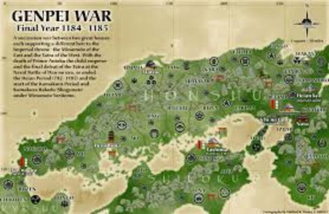 Genpei war starts