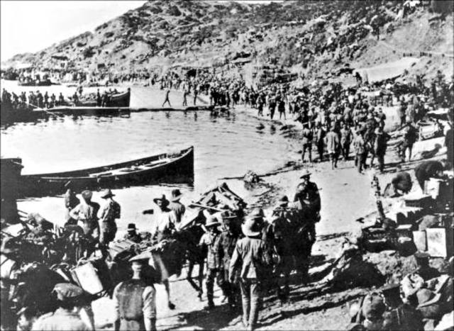 landing at anzac cove