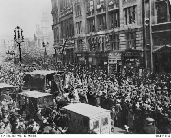 First Anzac Day commemoration