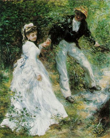La Promenade by Renoir