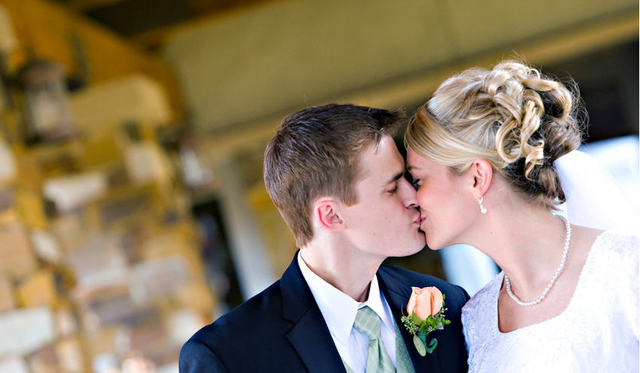 Brooke and Dave are married!