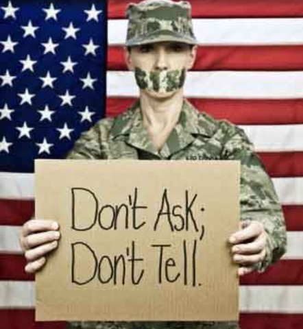 Don't ask Don't Tell policy