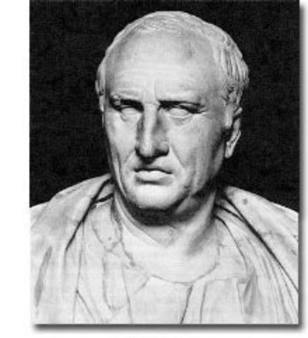 Cicero, a Roman Senator and Philpsopher, is Murdered by Mark Antony (43 BCE)