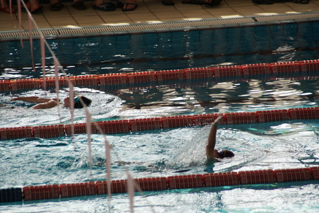 Mi primera competición de Natación