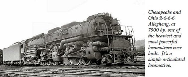 The ultimate locomotive on the C&O