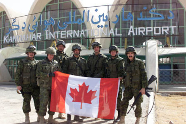 Canada ended military operations in Afghanistan
