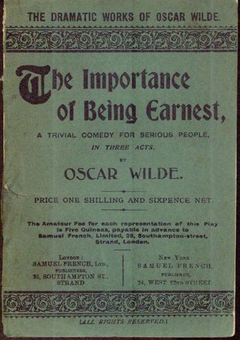 The Importance of Being Earnest