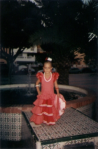 Mi primer vestido de gitana