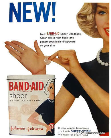 Advertisement of Band-Aids