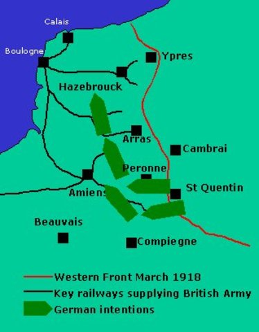 Germany start massive offensive