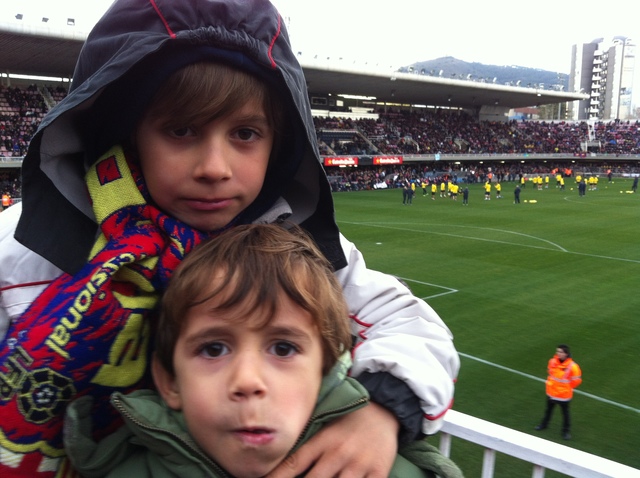 Entrenamiento del Barça