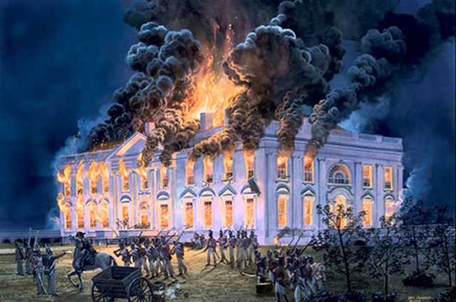 Burning of Washington DC
