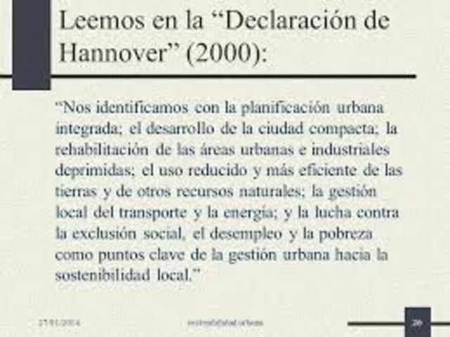 3ra Conferencia de Ciudades Europeas Sostenibles