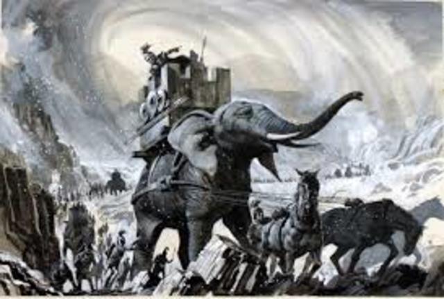 Hannibal Crosses the Alps to Try and Attack Rome (202 BCE)