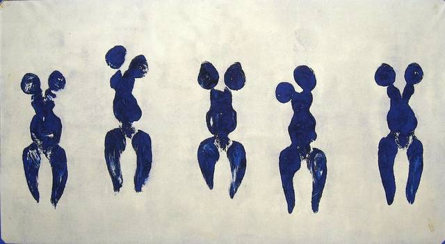 Klein, Antropometrieën van de blauwe periode,