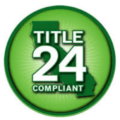 Title 24 energy code.