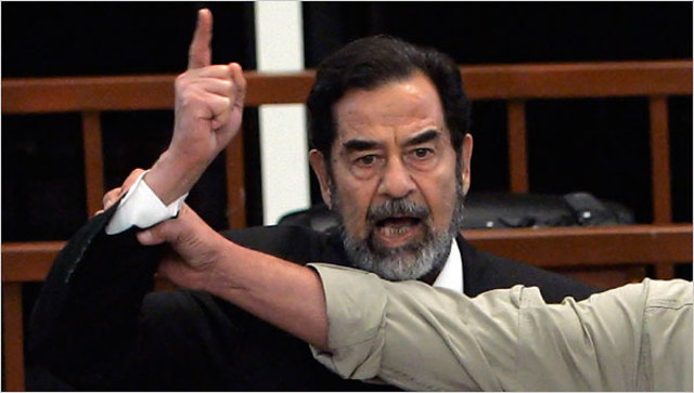Saddam Hussein Hanged