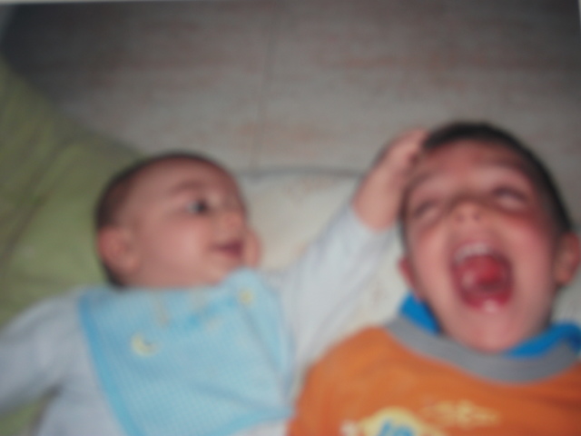 A terrible misfortune ocurred : my brother born