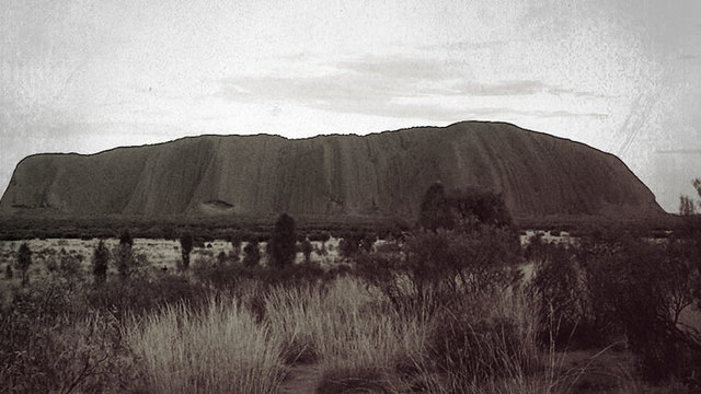 Ayers Rock is first sighted by Europeans.