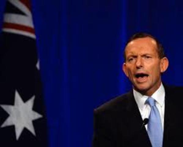 Tony Abbott became the new opposition leader