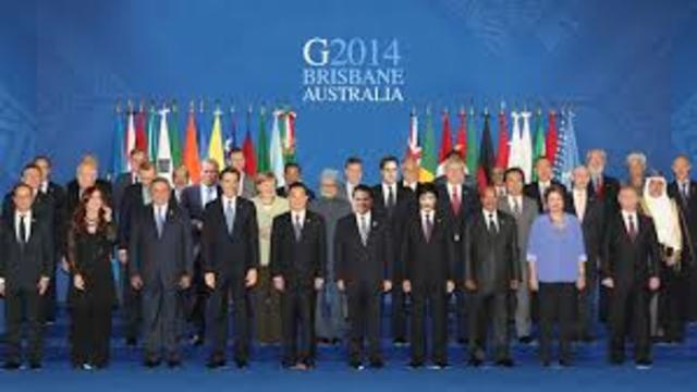 G20 was formed due to Australia's good financial position