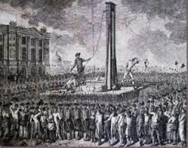 Exection of Louis XVI
