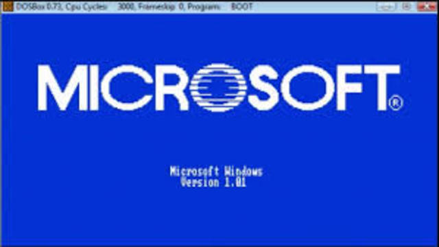 First version of Windows operating system is released