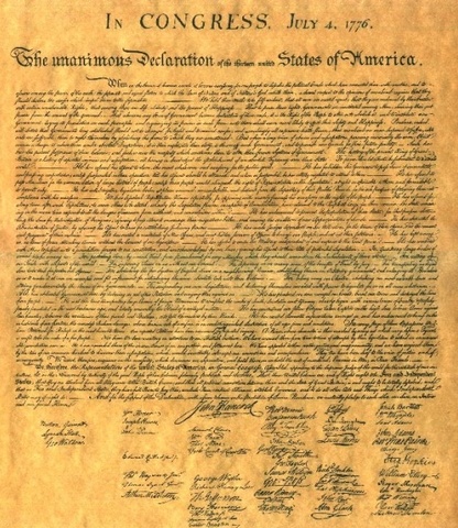 1776 - Declaration of Independence