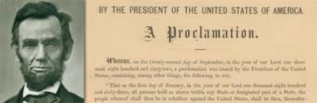 Lincoln issues final Emancipation Proclamation