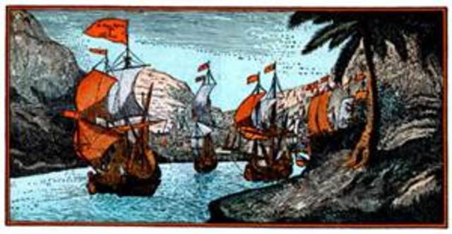 The discovered of America.