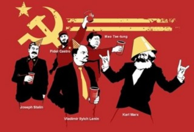 Soviet Army invades and props up communist government