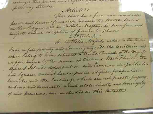 The Adams-Onis Treaty