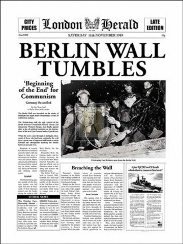 Berlin Wall Falls