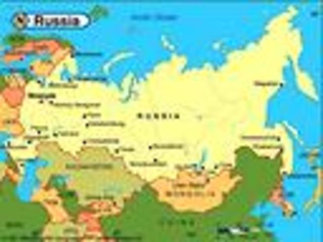 Peter the Great becomes ruler of Russia