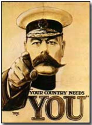 Conscription introduced in the United Kingdom
