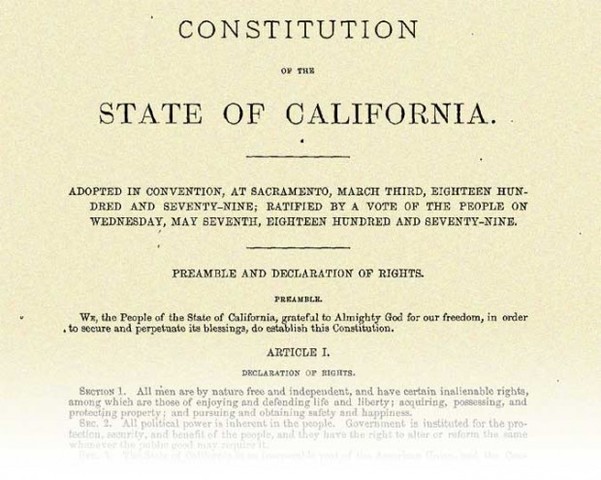 California Constitution