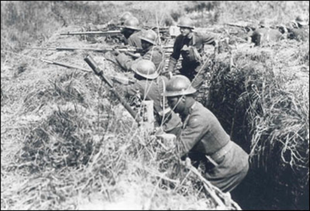 Australians fighting on the Western Front