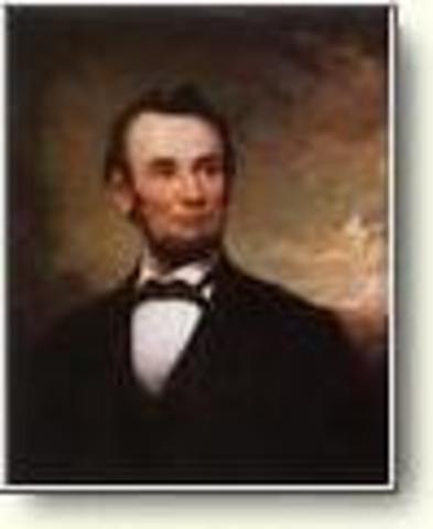 President Licoln is assassinated.