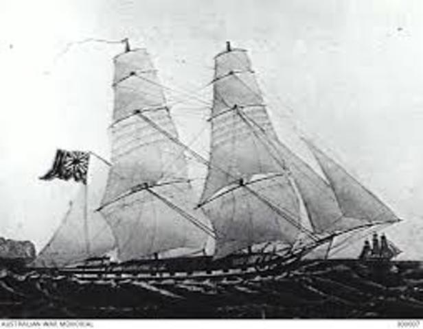 Free setlers arrive in New South Wales!