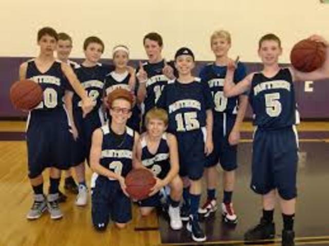 I made the 8th grade basketball team