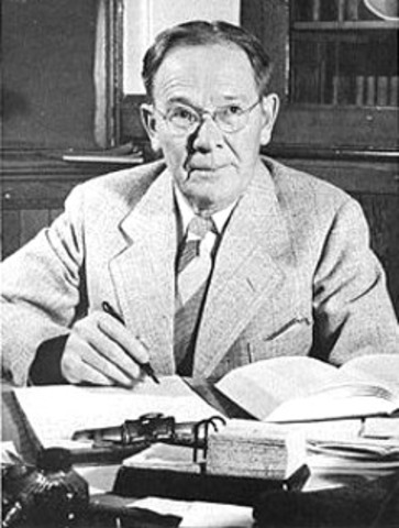 Lewis Terman publishes the Stanford-Binet testing scale for determining giftedness