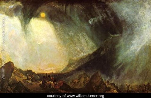 Crossing the Alps - J.M.W Turner