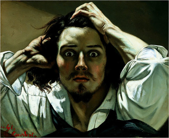 The Desperate man 2 - Gustave Courbet