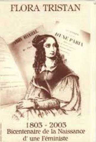 Flora Tristán publica "La Unión Obrera"