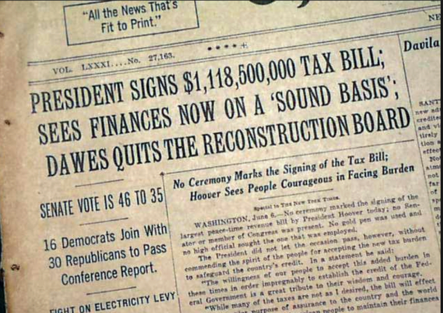 The Revenue Act of 1932