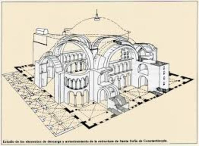 Construcció de Santa Sofia