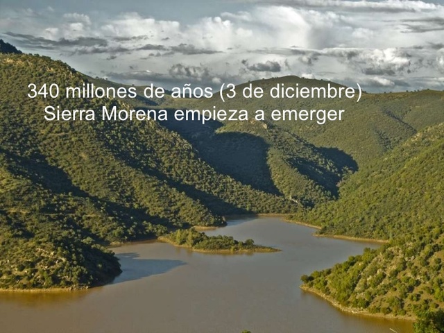 Sierra Morena empieza a emerger