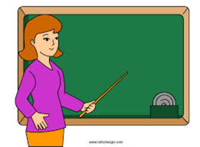 Mis primeros pinitos como Maestra